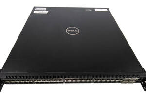 ▼中古品・Dell Force10 S4810P 48ポート 10GbE SFP+スイッチ・コンソール確認