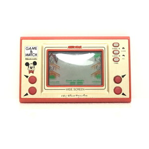 TOM【中古】Nintendo GAME＆WATCH WIDE SCREEN ミッキーマウス ※動作確認済み〈024-241123-SU-03-TOM〉