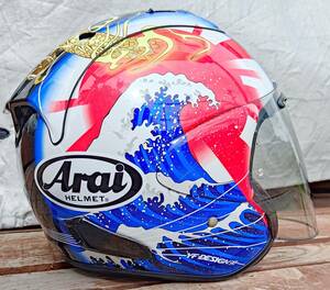 VZ-RAM ORIENTAL2 Arai Helmet★59-60cm size-L /2020y model /good condition used /Discontinued Jet Helmet /made in Japan