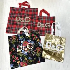 ゆ98★ 4点セット D&G DOLCE&GABBANA ショッパー 限定