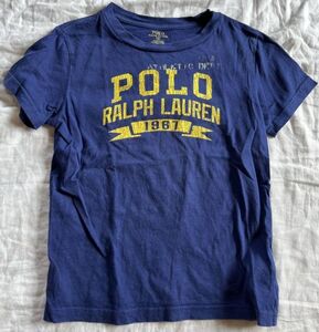 POLO RALPH LAUREN/ポロラルフローレン/半袖Tシャツ/濃紺/XSサイズ(6