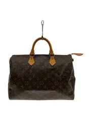 LOUIS VUITTON 1)スピーディ30_モノグラム・キャンバス_BRW PVC ブラウン