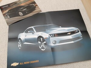 美品 CAMARO Chevrolet シボレー ポスト カタログ DODGE CHARGER パンフレット 正規非売品