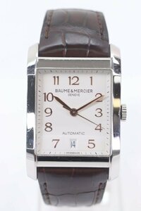 BAUME&MERCIER ボーム＆メルシエ ハンプトン 自動巻き デイト メンズ 腕時計 稼働品 7868-HA