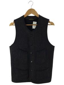 Brown’s BEACH JACKET◆LOW NECK VEST/ビーチクロス/ベスト/38/ウール/ネイビー/524//