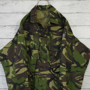 XL相当 イギリス軍 DPM迷彩 UK SMOCK COMBAT スモック コンバット ジャケット ユーロミリタリー カモ柄 190/96 XL相当 20202272