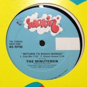 12inchレコード THE MINUTEMEN / RETURN TO BINGO BONGO