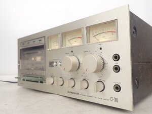 Pioneer ステレオカセットデッキ CT-700 ジャンク品 パイオニア ▽ 70EE5-1