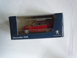 プジョー　nouvelle 308ミニカー　非売品　　　※