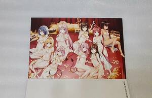 To LOVEる 原画展 ポスカ B-16 春菜 ララ 唯 メア ネメシス ヤミ モモ ナナ 美柑　バラ売り トラブル 15周年記念原画展 ポストカードブック