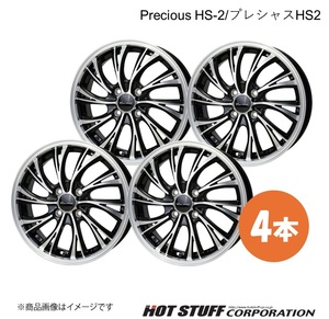 Precious HS-2 スイフト ZC#3S/ZD#3S ホイール 4本【16×6.0J 4-100 INSET45 リッシュ】HOT STUFF