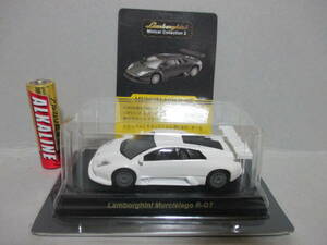 小難有 1/64 京商 第12弾 ランボルギーニ 2 ムルシエラゴ R-GT 白 ホワイト Lamborghini Ⅱ Murcielago R-GT ミニカー KYOSHO 未展示品 CVS