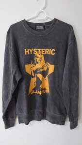 ヒステリックグラマー HYSTERIC GLAMOUR スウェット トレーナー　スミクロ　送料無料