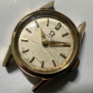 オメガ　OMEGA　　　2778-23 レディース腕時計　cal.482 手巻き　不動junk 金色　GOLD ネ-2