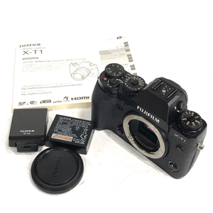 1円 FUJIFILM X-T1 ミラーレス一眼 デジタルカメラ ボディ 本体 フジフイルム L031021