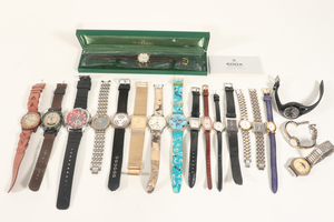 ★時計ブランド腕時計 19点まとめ EDOX FILA NIKE TIMEX CYMA Continental VEGA メンズ レディース コレクション _AJI_B1112-J021