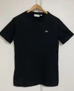 【送料無料】LACOSTE／ラコステのTシャツ　黒　ブラック