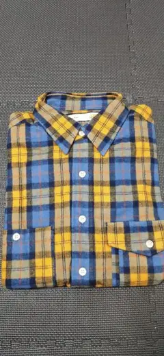 489.MPL mellow people melple check shirt