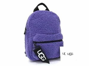 1円 ■新品同様■ UGG アグ ポリエステル100% リュックサック バックパック レディース パープル系 FE5106