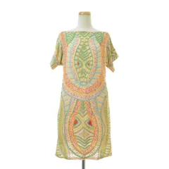 【ANTIKBATIK】HAMPTON MINI DRESS ビーズ半袖ワンピース