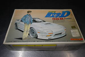 Qp864 Vtg 1998年製 Aoshima 1:32 Initial D FC3S RX-7 Ryosuke Takahashi Ver. w/Team Sticker 頭文字D 高橋啓介 非売品ステッカー付 60