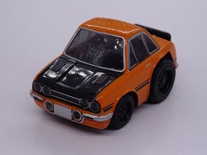 ISUZU BELLETT 1600GT-R(PR91W) ちびっこチョロQ No.28 ORANGE×BLACK 未使用 タカラチョロQ　いすゞ