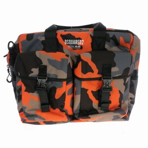 未使用品 ディースクエアード DSQUARED2 Ceresio 9 Camo Workbag テクニカルリップストップ ワークバッグ 2WAY 鞄 迷彩 カモフラ S82BF0007