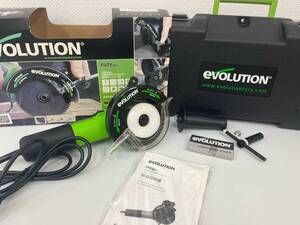 【未使用品】 EVOLUTION エヴォリューション 125mm 万能切断 ツインカッター 700W 100V F131J0136 丸のこ 電動工具 木工用 長期保管品 521