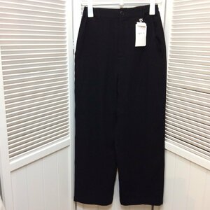 【値下げ】未使用☆agnes b. アニエスベー U700 PANTALON パンツ レディース 36 ブラック Y353U700000 セットアップ対応商品 アニエスb