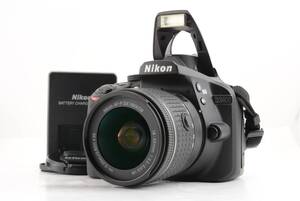 シャッター回数 824回 動作品 ニコン Nikon D3400 レンズ AF-P DX NIKKOR 18-55mm f3.5-5.6 G VR デジタル一眼カメラ 充電器付 管K9363