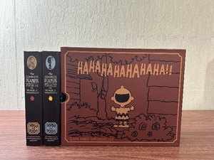 《洋書 The COMPLETE PEANUTS 1950 to 2000》比較的美本 函付き ディスプレイ洋書 インテリア スヌーピー 現状品