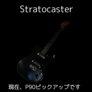 P90 pu ストラトキャスター stratocaster アルダー block orange guitar ジャンク クルーソン ジャパン Fender フェンダー body Les Paul