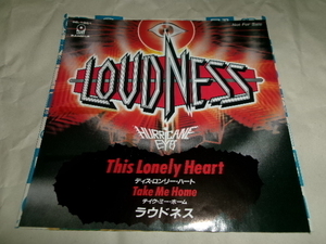 LOUDNESS(ラウドネス) ■7inch「This lonely heart(ディス・ロンリー・ハート)」ハード・ロック　ヘヴィメタル