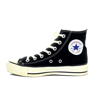 コンバース CONVERSE チャックテイラー MADE IN JAPAN ONE STAR スニーカー ハイカット キャンバス 5 23.5cm 黒 ブラック