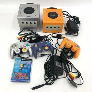 任天堂 ゲームキューブ 本体・ソフト・周辺機器 おまとめ 通電○ ゼルダの伝説風のタクト【CJBB2031】