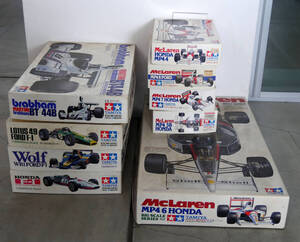 タミヤ　F1 1/12　マクラーレン1/20 箱にダメージあり　おまけ　Ferrai F189 1/10 ラジコン（作りかけ）