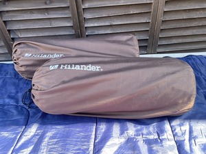 ★Hilander ハイランダー スエード インフレーターマット 2個セット 枕付き★