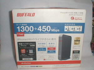 送料無料BUFFALO WZR-S1750DHP 1300+450Mbps 無線LAN親機