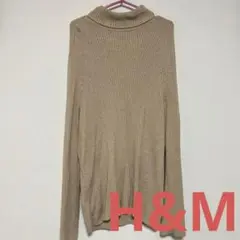 H&M タートルネック　キャメル