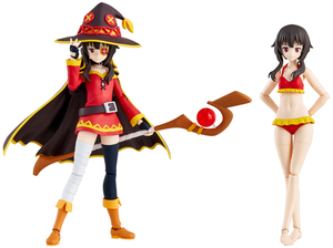 KADOKAWA PLASTIC MODEL SERIES 「この素晴らしい世界に祝福を! 3」めぐみん DXver. &購入特典 爆裂魔法エフェクトパーツシート ニッパー