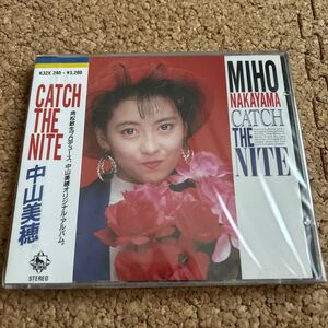 ★未開封CD★ 中山美穂 CATCH THE NITE(K32X-240)