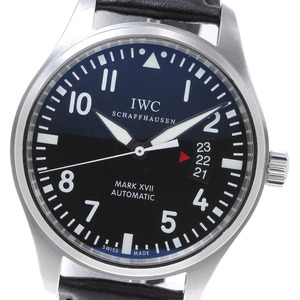 IWC IWC SCHAFFHAUSEN IW326501 パイロットウォッチ マークXVII デイト 自動巻き メンズ 保証書付き_845812