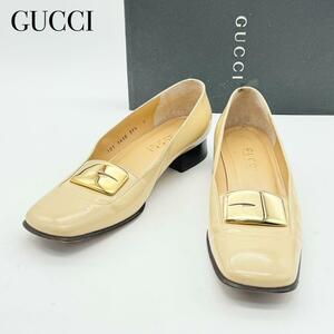 GUCCI　グッチ 101 1410 パンプス ローファー 約24.5cm 靴 シューズ