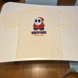 USJ ニンテンドーワールド HEY-HO ワッペン刺繍 半袖Tシャツ サイズM