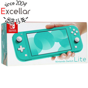 【中古】任天堂 Nintendo Switch Lite(ニンテンドースイッチ ライト) HDH-S-BAZAA ターコイズ 外箱いたみ 元箱あり [管理:1350008755]