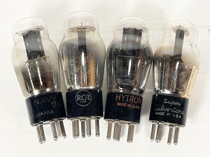 SYLVANIA,SILVERTONE,RCA,HYTRON 76 4本 [34260]