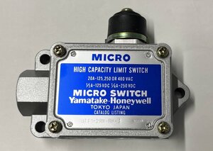 ■☆■未使用品☆MICRO/マイクロ製☆HIGH CAPACITY LIMIT SWITCH/ダイヨウリョウ リミットスイッチ☆Yamatake Honeywell/ヤマタケハニーウ