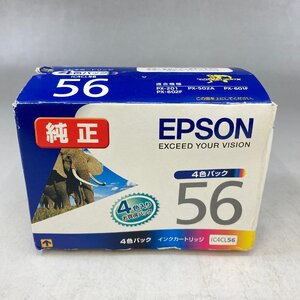 ◆◇[6] EPSON　純正インク IC4CL56 ４色パック　期限切れ　05/090706ｍ◇◆