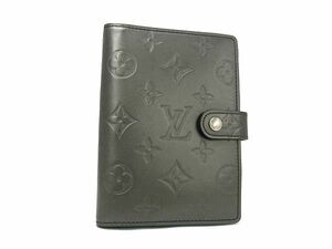 1円 ■美品■ LOUIS VUITTON ルイヴィトン R20932B モノグラムマット アジェンダPM 6穴式 手帳カバー スケジュール帳 グレー系 FE4197