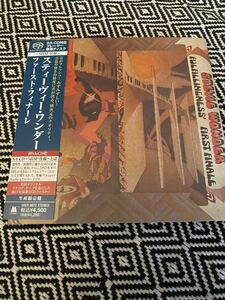 稀少 スティービーワンダーStevie Wonder ファースト フィナーレ First Finale SACD SHMシングルレイヤー盤 開封品